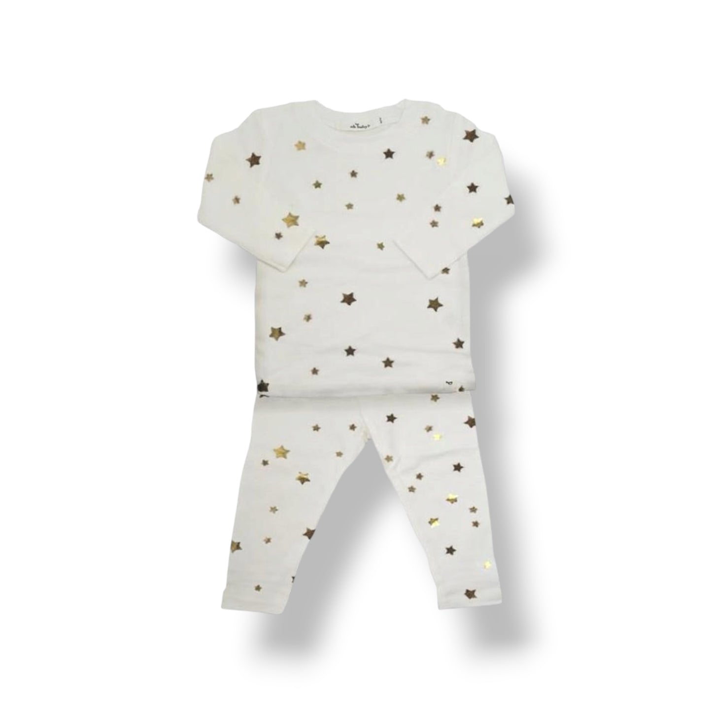 All Over Stars Cream - Two Pieces Set