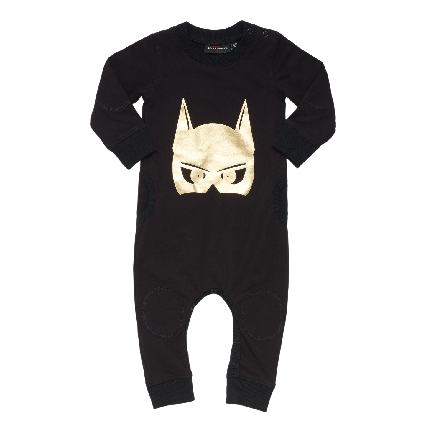 Rock Your Baby Caped Crusader - Black