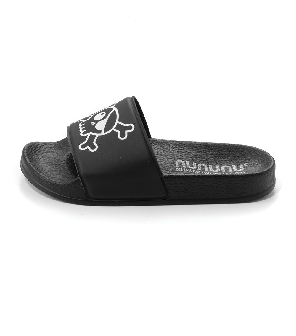 Nununu Skull Sliders - Black