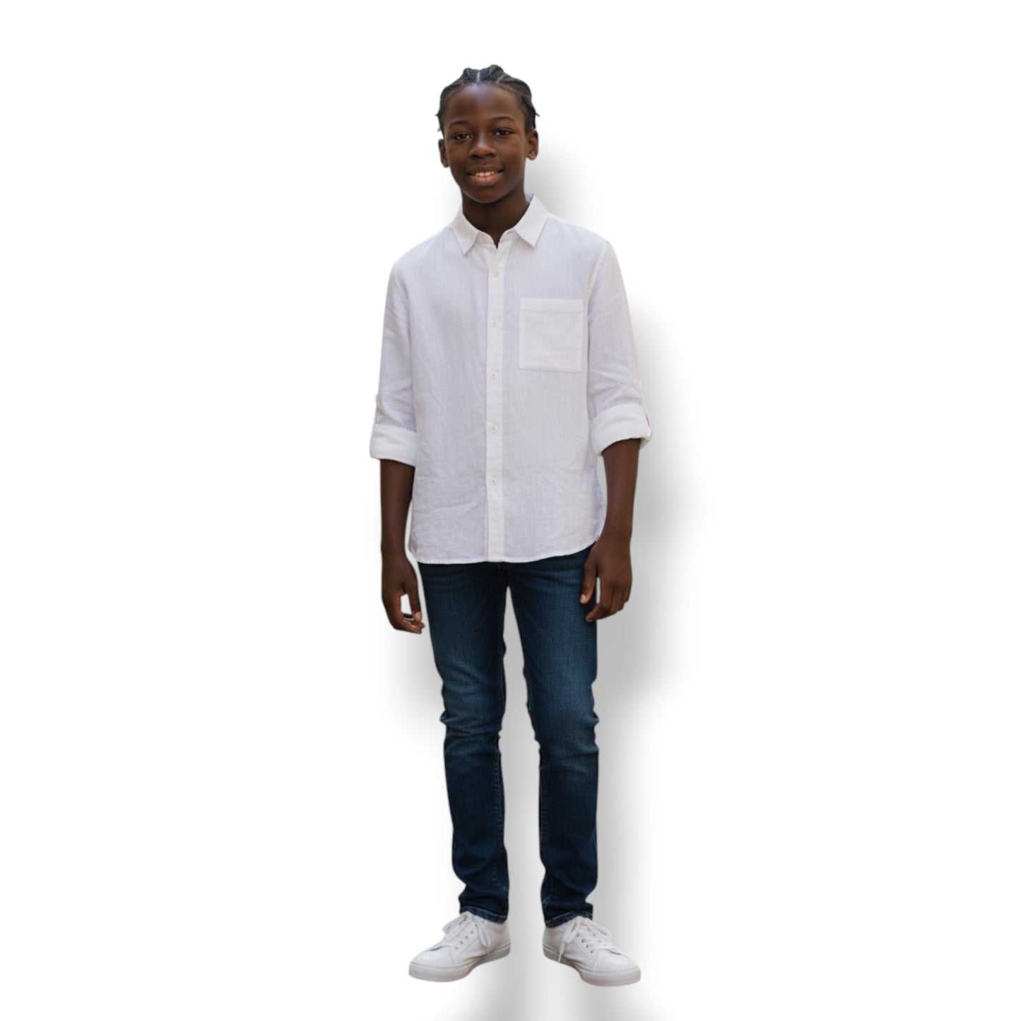 White Linen Shirt