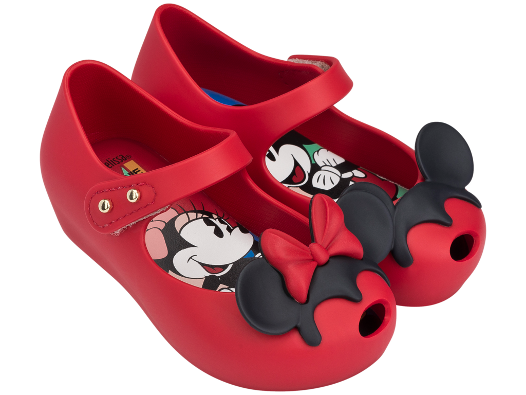 Mini Melissa UltraGirl + Disney - Red/Black