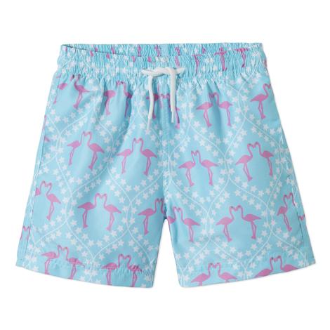 Pink Flamingo Trunks
