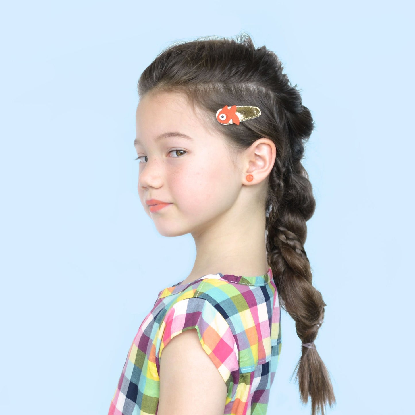 Lucky Fish Hair Clips