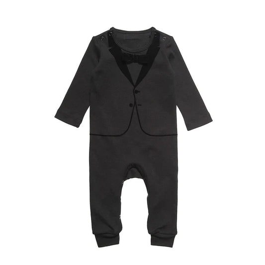 The Tiny Black Velvet Bow Tie