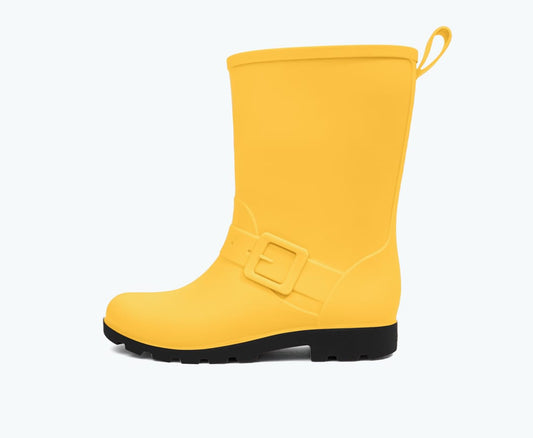 Barnett Child - Crayon Yellow / Jiffy Black