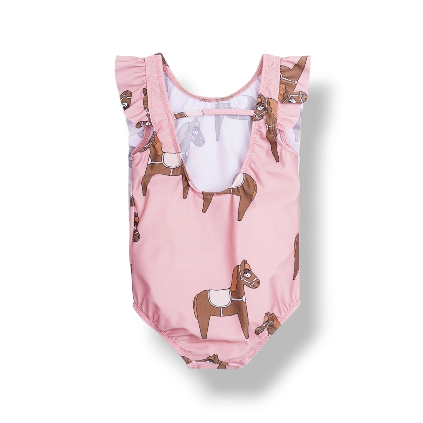 Horse Ruffled Swimsuit