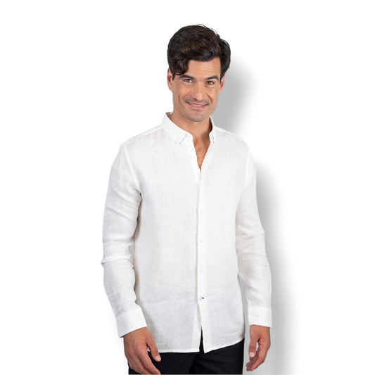 Soft Linen White Shirt - Men