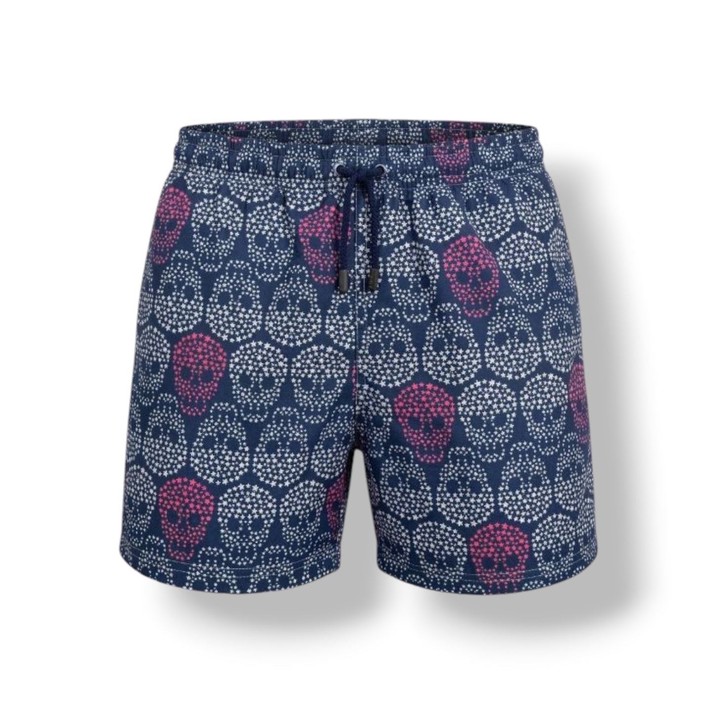Skulls Dark Blue - Mens