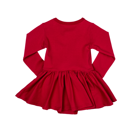 Rock Your Baby Long Sleeve Waisted dress