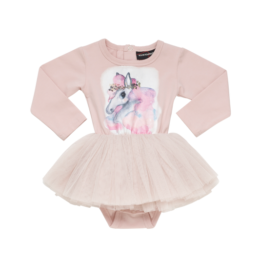 Rock Your Baby Rainbow Brumby Circus Dress