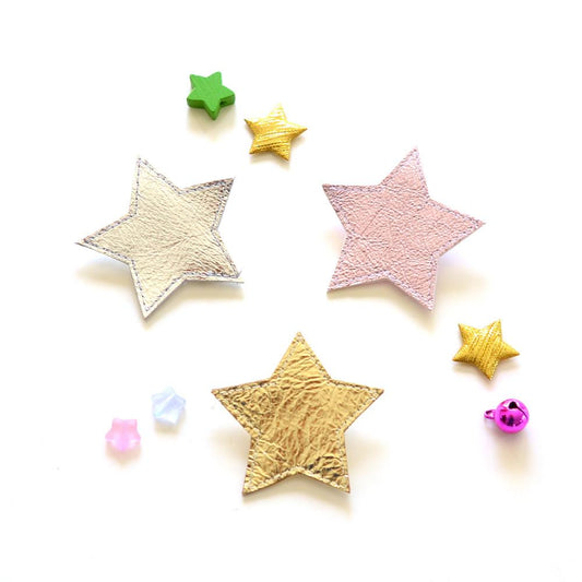 Big Star Clips - Silver