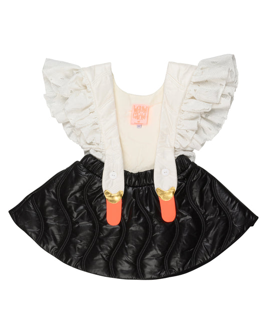 Wauw Capow Bird Girl Frill Dress