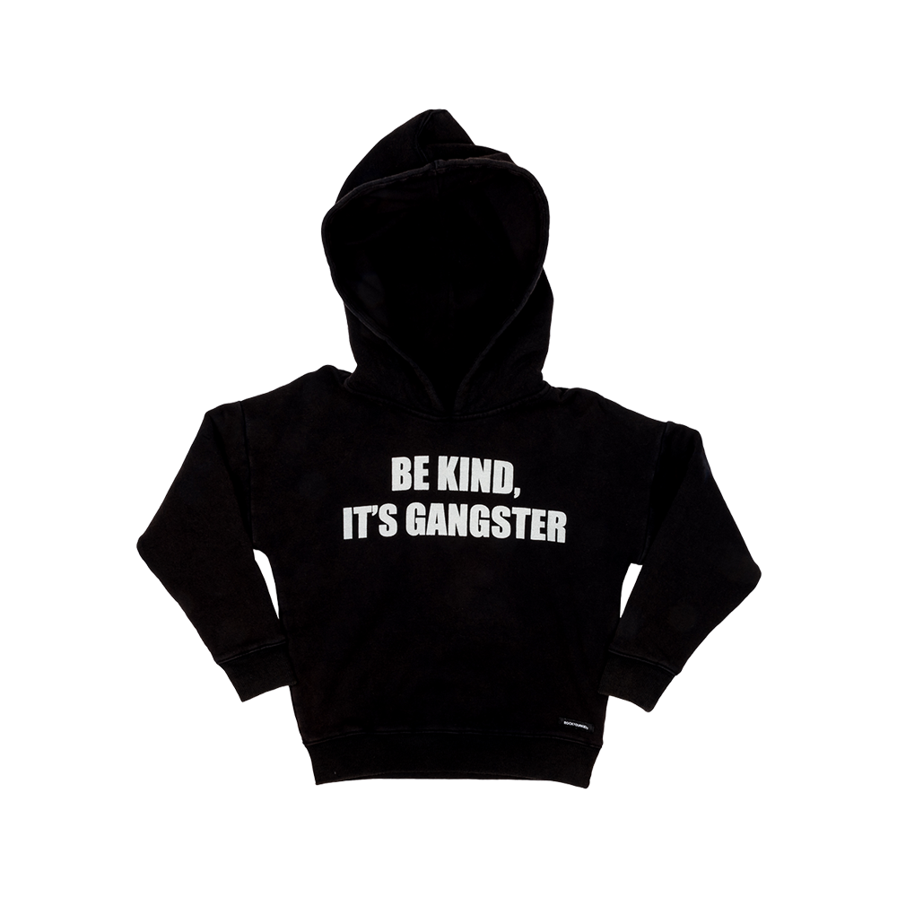 Rock Your Baby Be Kind Hoodie - Black Wash