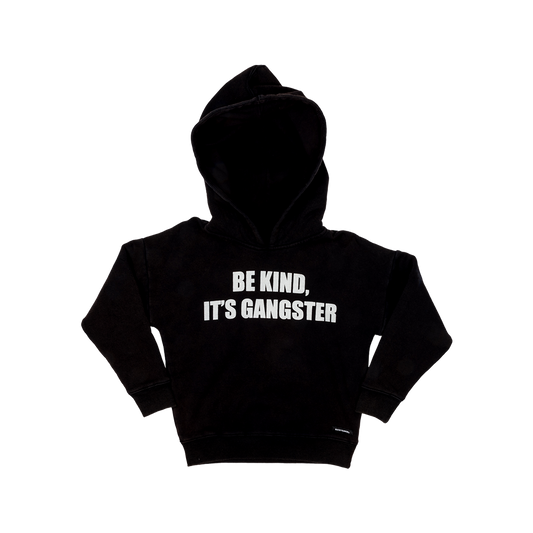 Rock Your Baby Be Kind Hoodie - Black Wash