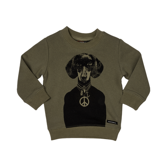 Rock Your Baby Hero Jumper - Khaki