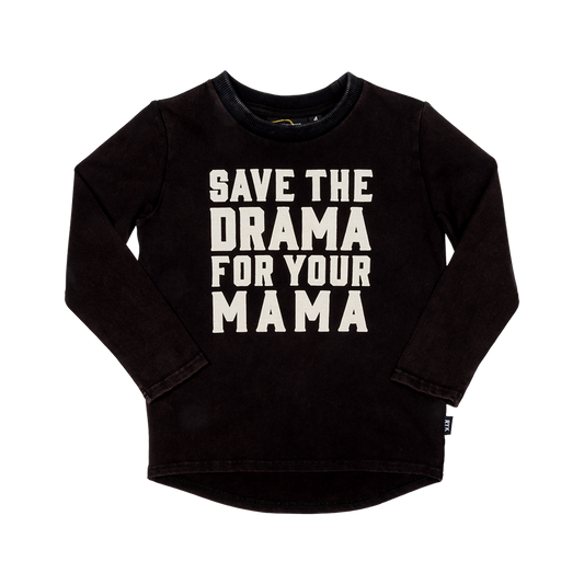 Rock Your Baby Save The Drama - Black Wash