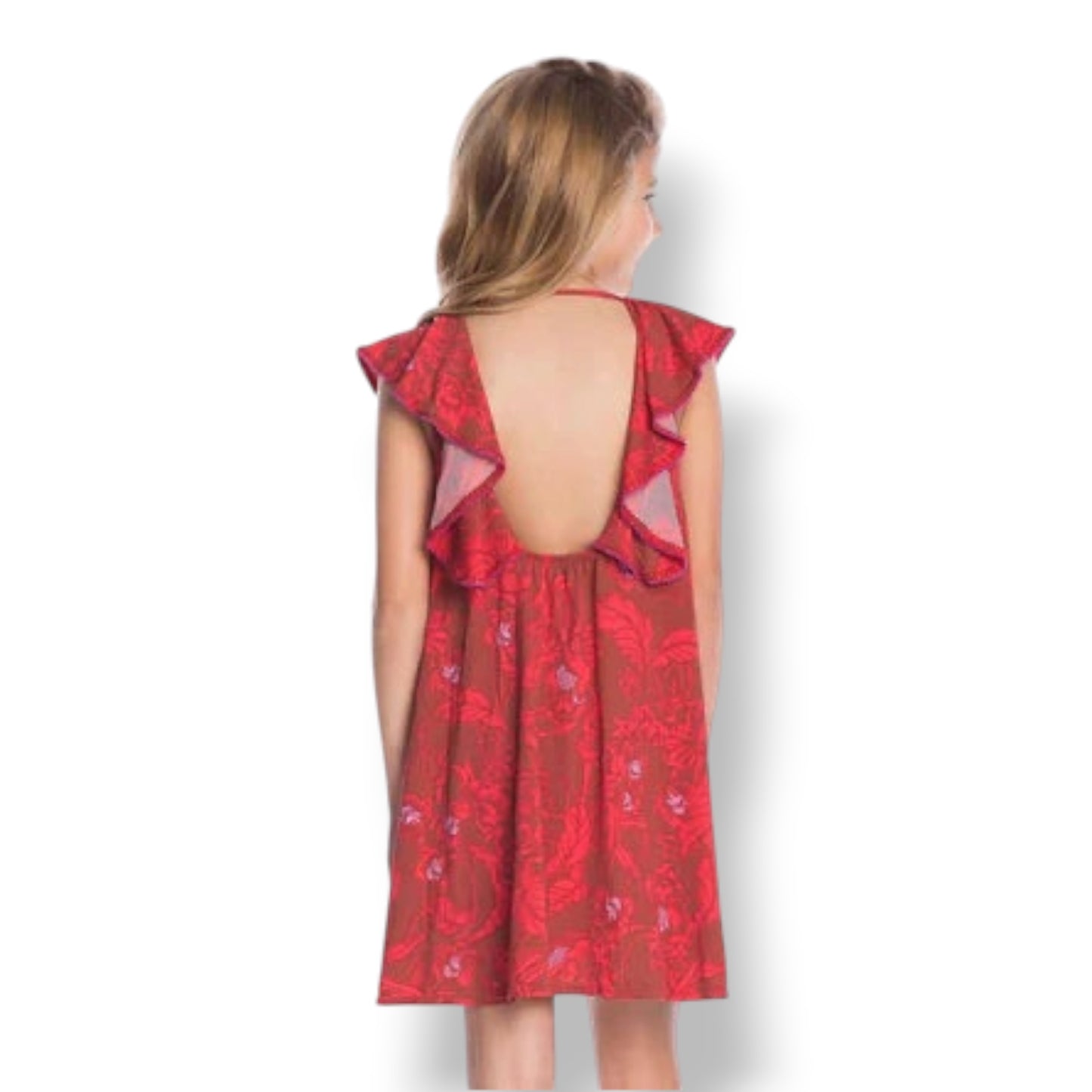 Red Callie Cover-Up