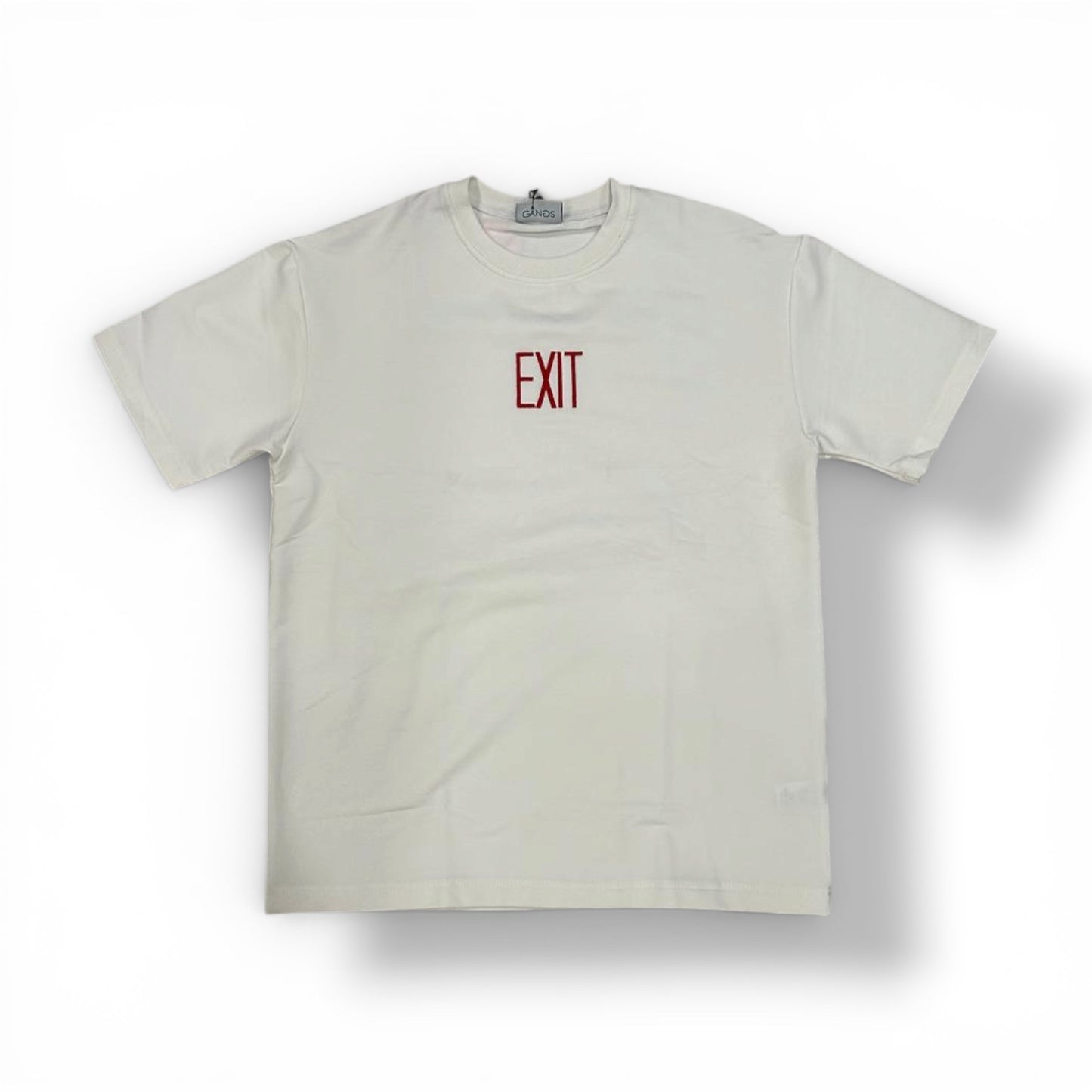 Exit Sign White T-Shirt
