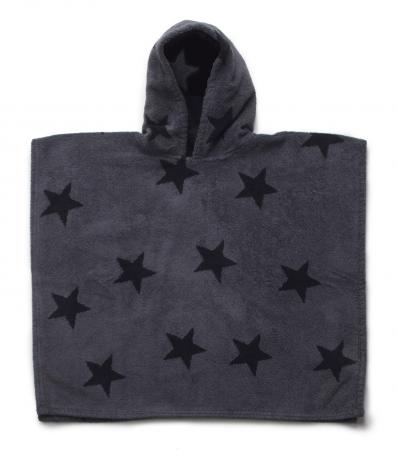 Nununu Star Poncho - Black