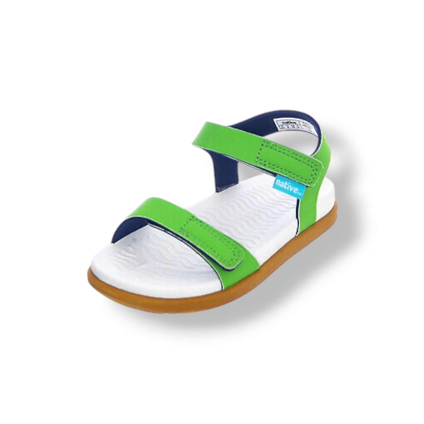 Charley Child - Grassshopper Green / Shell White / Toffee Brown