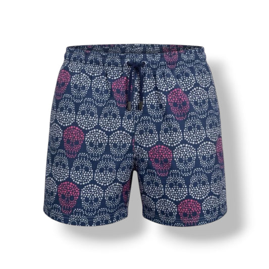 Skulls Dark Blue - Boys