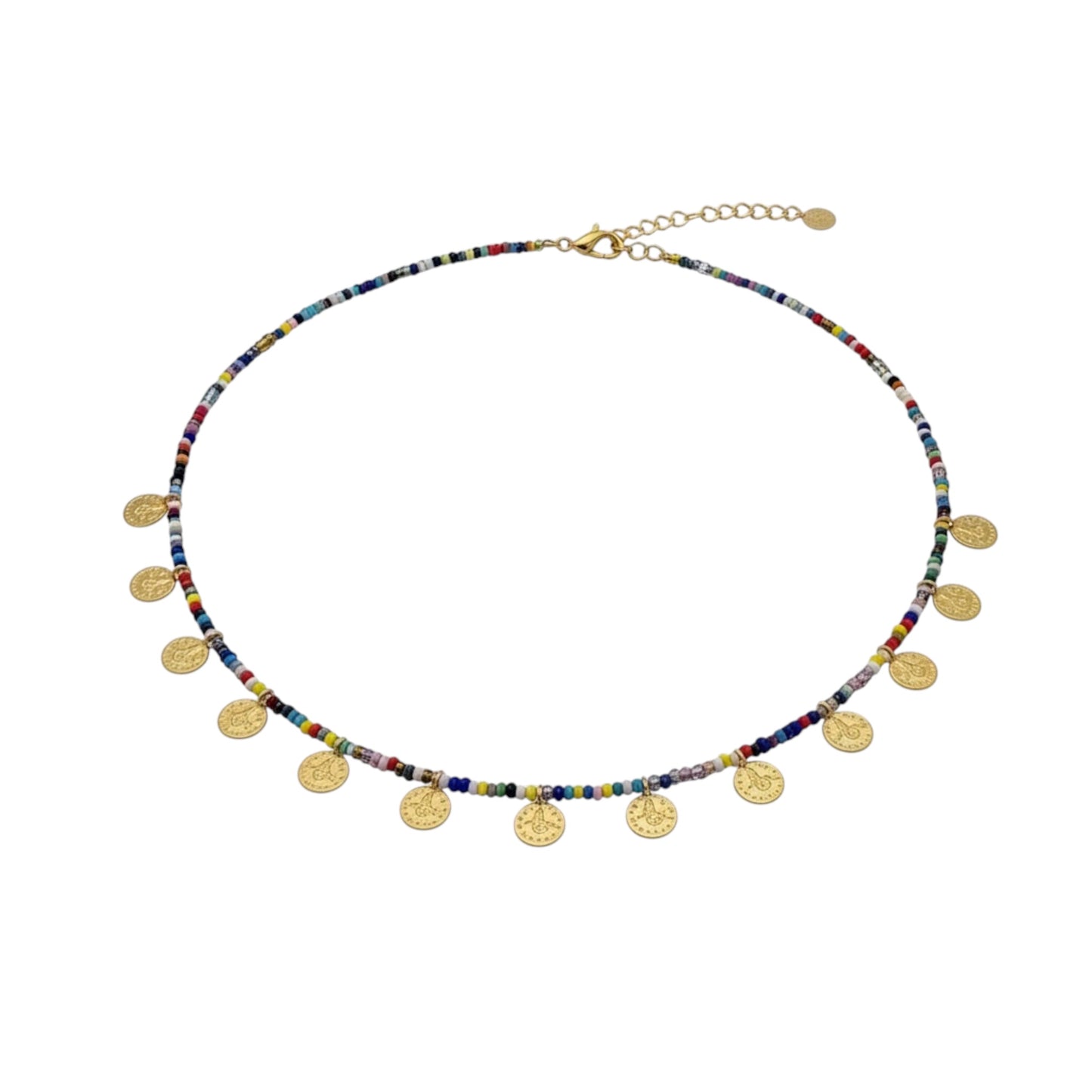 Coin Charm Necklace