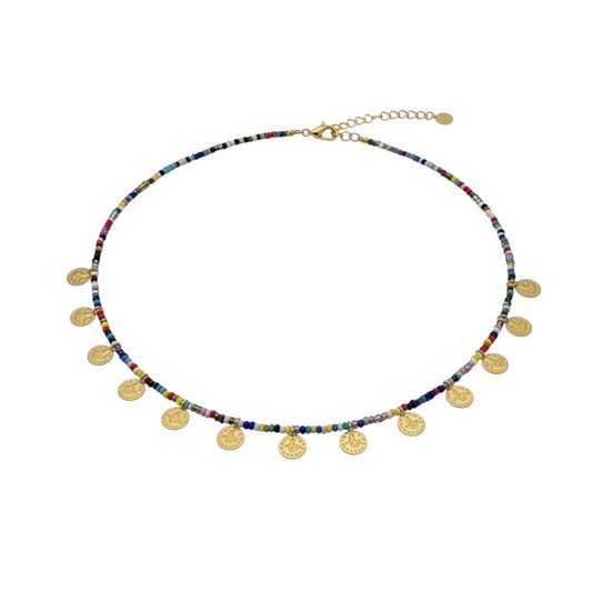 Coin Charm Necklace