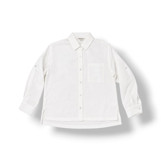 White Linen Shirt