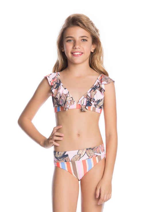 Laranja Frills - Two Pieces