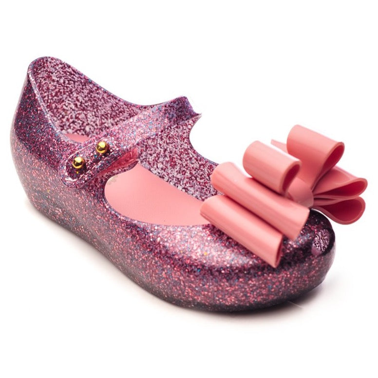 Mini Melissa UltraGirl Sweet - Pink Glitter