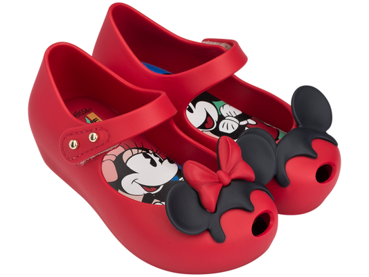 Mini Melissa UltraGirl + Disney - Red/Black