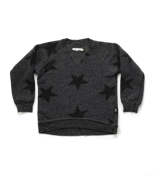 Nununu Star Sweatshirt - Charcoal