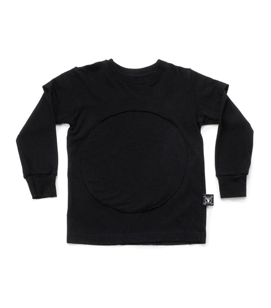 Nununu Circle Patch T-Shirt - Black