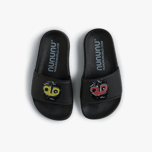 Nununu The Warrior Sliders - Black