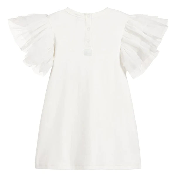 The Tiny Wings Dress - White