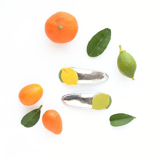 Citrus Hair Clips